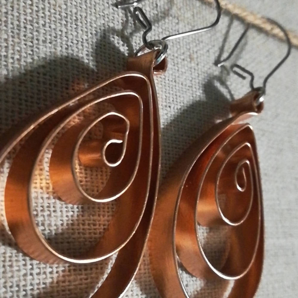 Copper Earring